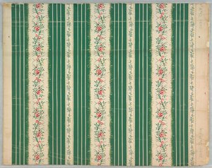 Wandbekleding, The Afton, ca. 1900 door Unknown